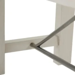 Kirkland's Home Dining Chairs-Sofia Wooden Dining Bench With Metal Bars