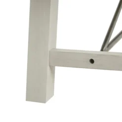 Kirkland's Home Dining Chairs-Sofia Wooden Dining Bench With Metal Bars