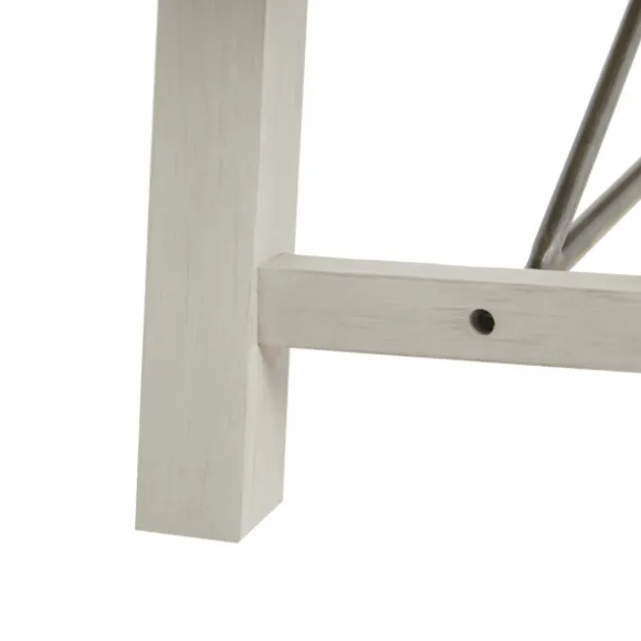 Kirkland's Home Dining Chairs-Sofia Wooden Dining Bench With Metal Bars