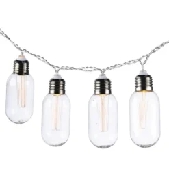 Kirkland's Home Outdoor Lighting-Solar Bullet Outdoor String Lights