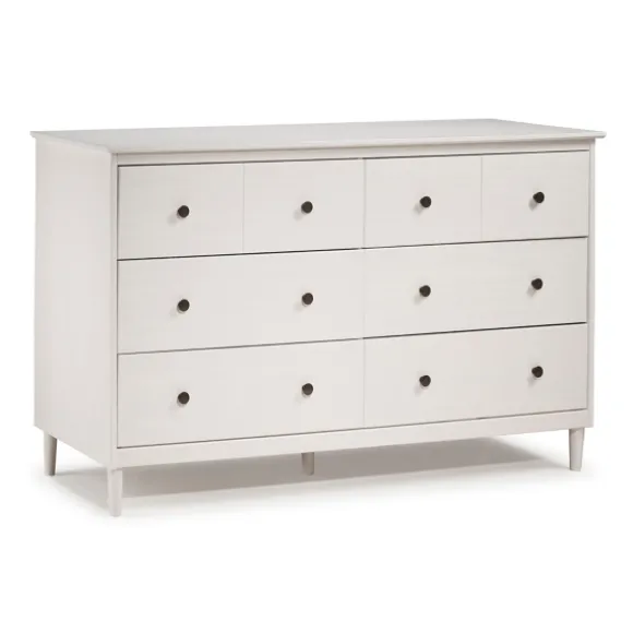 Kirkland's Home Dressers & Chests-Solid Wood 6-Drawer Dresser