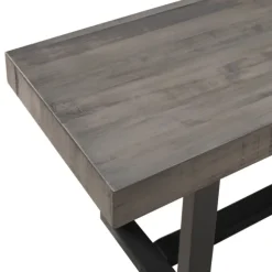 Kirkland's Home Dining Chairs-Solid Wood Two-Tone Dining Bench