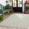 Kirkland's Home Outdoor Rugs-Solitaire Sun Shower Outdoor Area Rug, 5X8