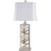 Kirkland's Home Table Lamps-South Haven Stacked Starfish Table Lamp