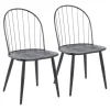 Kirkland's Home Dining Chairs-Spindle High Back Dining Chairs, Set Of 2