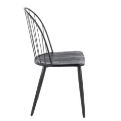 Kirkland's Home Dining Chairs-Spindle High Back Dining Chairs, Set Of 2