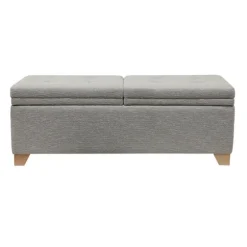 Kirkland's Home Benches & Ottomans-Split Seat Jackson Storage Bench