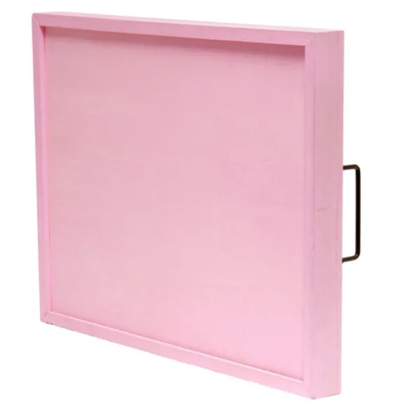 Kirkland's Home Decorative Trays-Spring Has Sprung Wood Tray