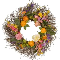 Kirkland's Home Wreaths-Spring Wildflower Wreath