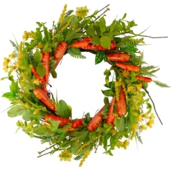 Kirkland's Home Wreaths-Springtime Carrots Easter Wreath