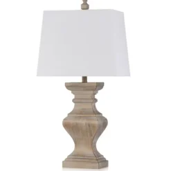Kirkland's Home Table Lamps-Square Candlestick Table Lamp