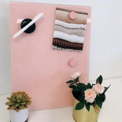 Kirkland's Home Memo & Chalkboards-Square Magnetic Glass Dry Erase Board