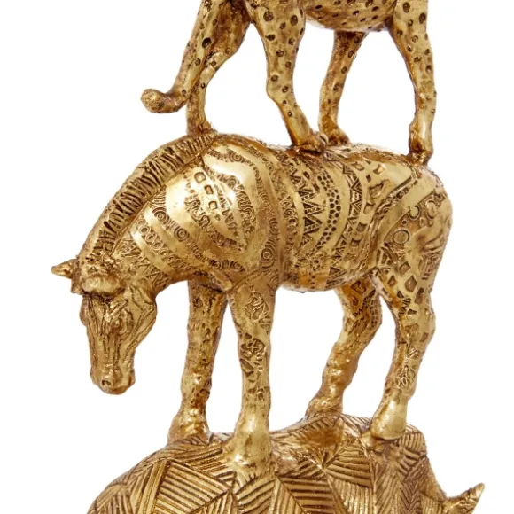 Kirkland's Home Statues & Figurines-Stacked Animals Statue