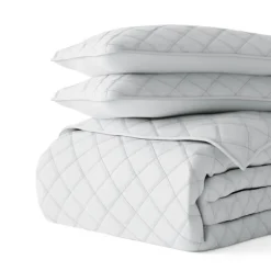 Kirkland's Home Quilts-Stitched Diamond 3-Pc. Queen Quilt Set