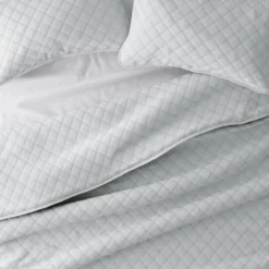 Kirkland's Home Quilts-Stitched Diamond 3-Pc. Queen Quilt Set