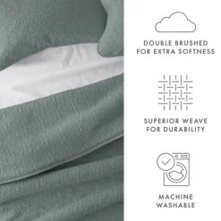 Kirkland's Home Quilts-Stitched Floral 3-Pc. King Quilt Set