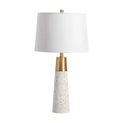 Kirkland's Home Table Lamps-Stone Speckled Table Lamp