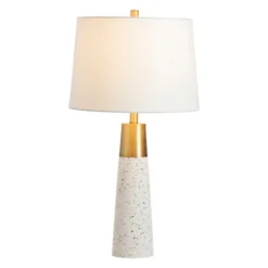 Kirkland's Home Table Lamps-Stone Speckled Table Lamp