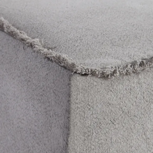 Kirkland's Home Dining Chairs-Stonewash Fringe Slipcover Dining Chairs, Set Of 2