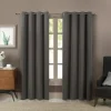Kirkland's Home Curtains & Drapes-Stormy Blackout Curtain Panel Set, 84 In.