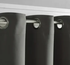 Kirkland's Home Curtains & Drapes-Stormy Blackout Curtain Panel Set, 84 In.