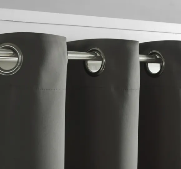 Kirkland's Home Curtains & Drapes-Stormy Blackout Curtain Panel Set, 84 In.