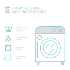 Kirkland's Home Shower Curtains-Stripe Ombre Shower Curtain