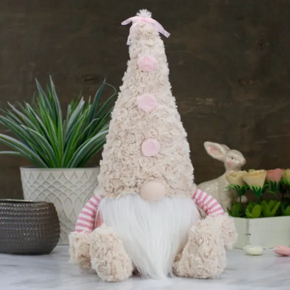 Kirkland's Home Statues & Figurines-Striped Easter Gnome Figurine