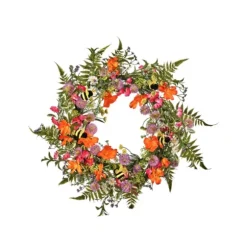 Kirkland's Home Wreaths-Summer Bloom Wreath