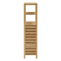 Kirkland's Home Bathroom Furniture-Sumter Bamboo Shelves And Cabinet