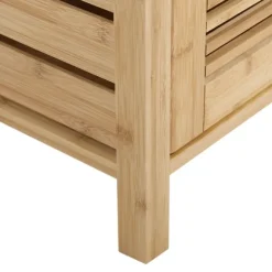 Kirkland's Home Bathroom Furniture-Sumter Bamboo Shelves And Cabinet
