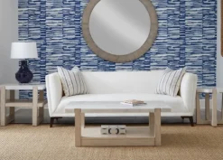 Kirkland's Home Accent & End Tables-Sun Bleached Marble Top Accent Table