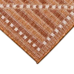 Kirkland's Home Outdoor Rugs-Sunset Diamond Outdoor Area Rug, 7X9