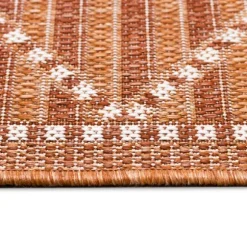 Kirkland's Home Outdoor Rugs-Sunset Diamond Outdoor Area Rug, 7X9