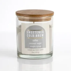 Kirkland's Home Candles-Sweetened Cold Brew Jar Candle