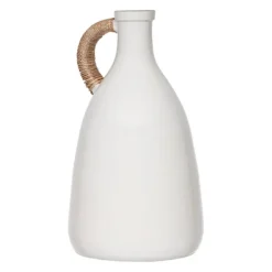 Kirkland's Home Vases-Tall Jug Vase With Rope Handle