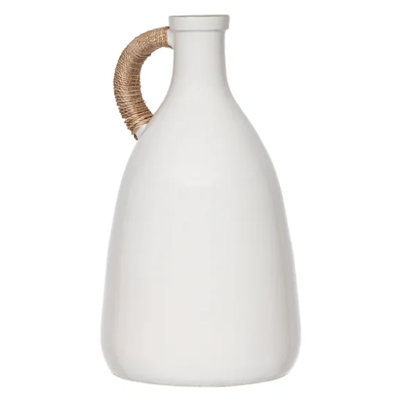 Kirkland's Home Vases-Tall Jug Vase With Rope Handle
