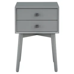 Kirkland's Home Nightstands-Tapered 2-Drawer Nightstand