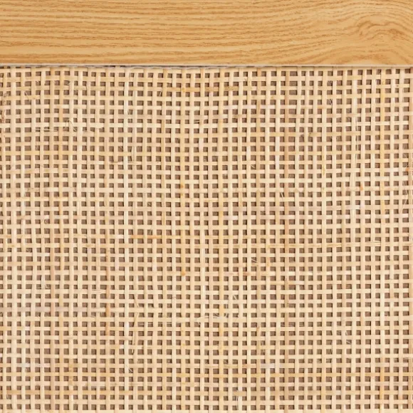 Kirkland's Home Dressers & Chests-Tara Two-Tone Espresso Rattan Dresser