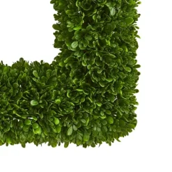 Kirkland's Home Wreaths-Tea Leaf Square Wreath