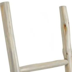 Kirkland's Home Decorative Accents-Teak Wood Leaning Ladder