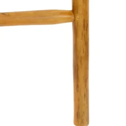 Kirkland's Home Decorative Accents-Teak Wood Leaning Ladder