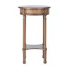 Kirkland's Home Accent & End Tables-Tegan Round Accent Table