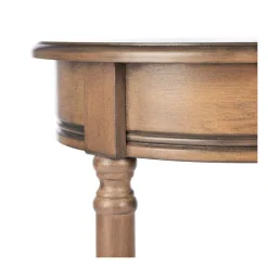 Kirkland's Home Accent & End Tables-Tegan Round Accent Table