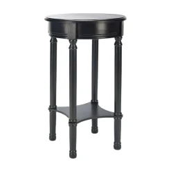 Kirkland's Home Accent & End Tables-Tegan Round Accent Table