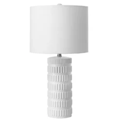 Kirkland's Home Table Lamps-Textured Ceramic Table Lamp