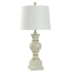 Kirkland's Home Table Lamps-Textured Spindle Table Lamp
