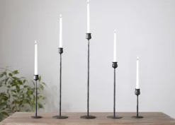 Kirkland's Home Candle Holders-Textured Taper Candle Holder, 8 In.