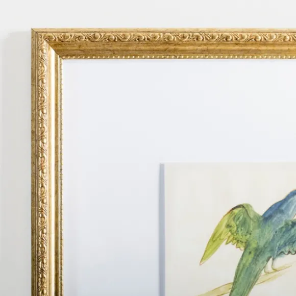 Kirkland's Home Framed Art-The Dark Green Bird Framed Art Print