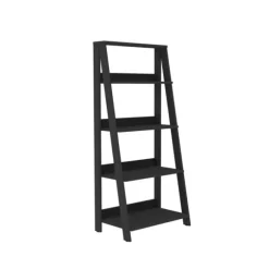 Kirkland's Home Office Furniture-4-Tier Ladder Bookshelf